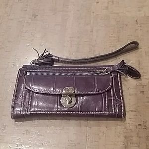 Dooney and Bourke zip wallet wristlet